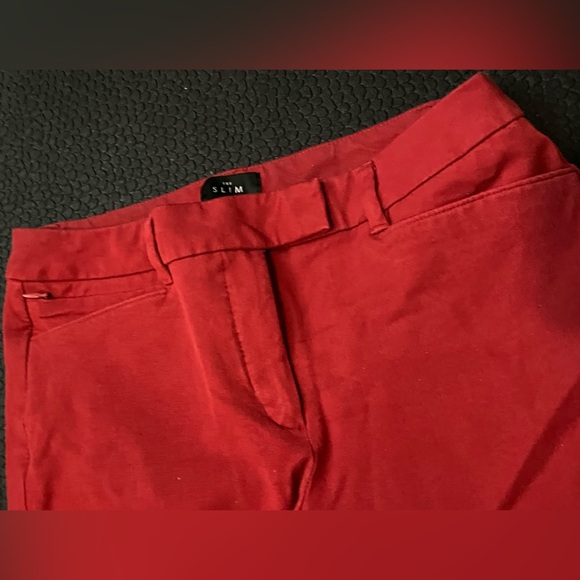 White House‎ black market red the slim pants size 6 - Picture 2 of 8